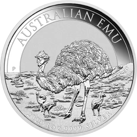 1 oz. Emu sidabrinė moneta 2023