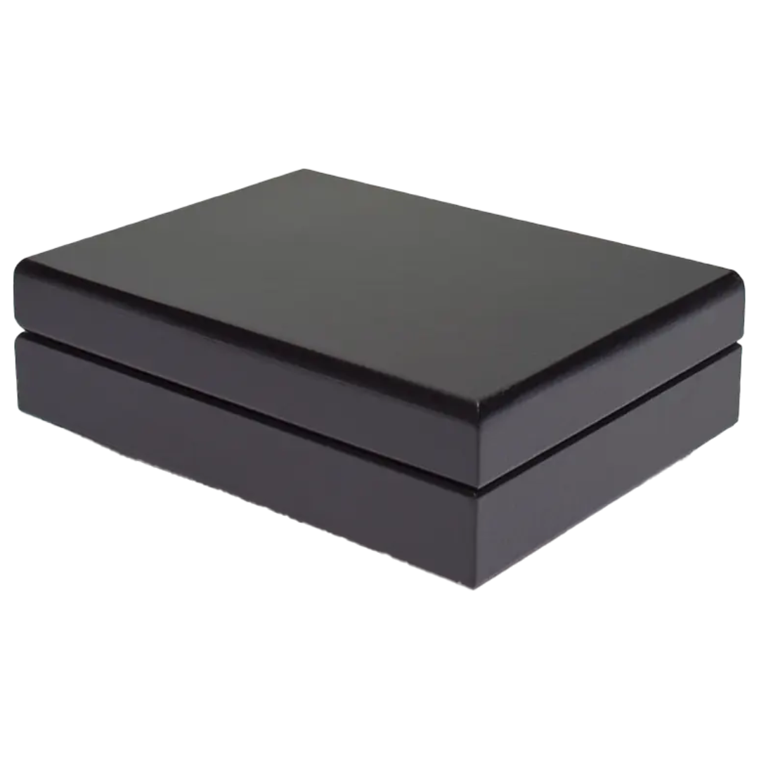 „Volterra“ juoda dėžutė vienam aukso luitui