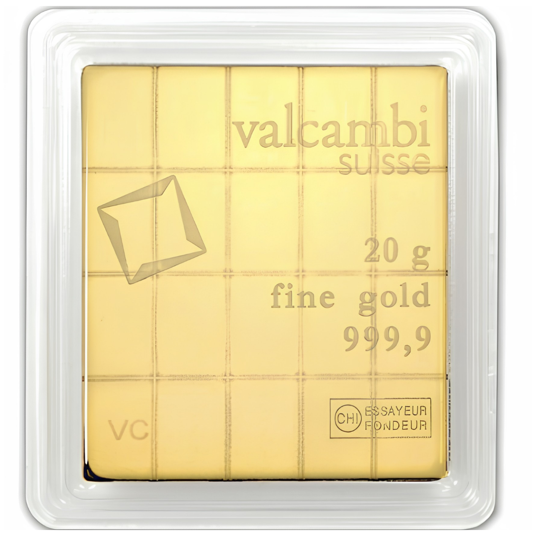 20 x 1 g „CombiBar“ investicinis aukso luitas „Valcambi“