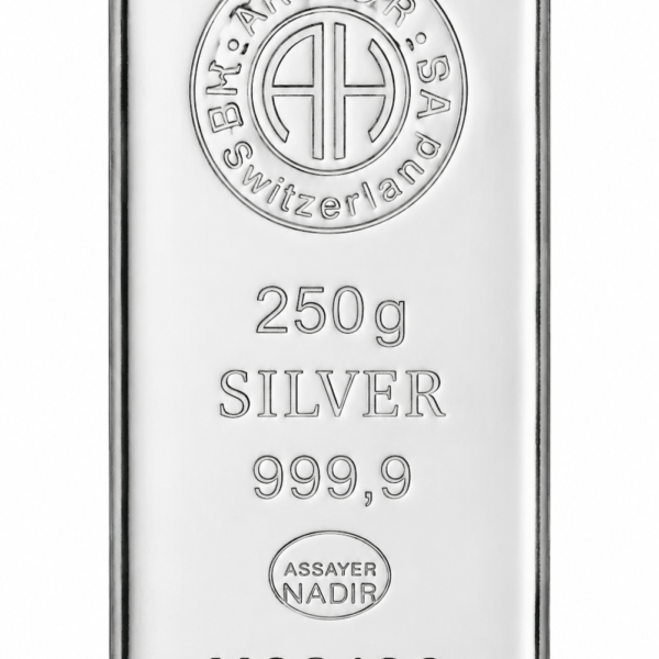 250 g sidabro luitas Nadir Metal Rafineri 999,9